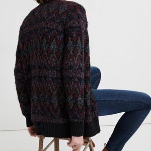 Shine Fair Isle Cardigan (Lucky Brand)